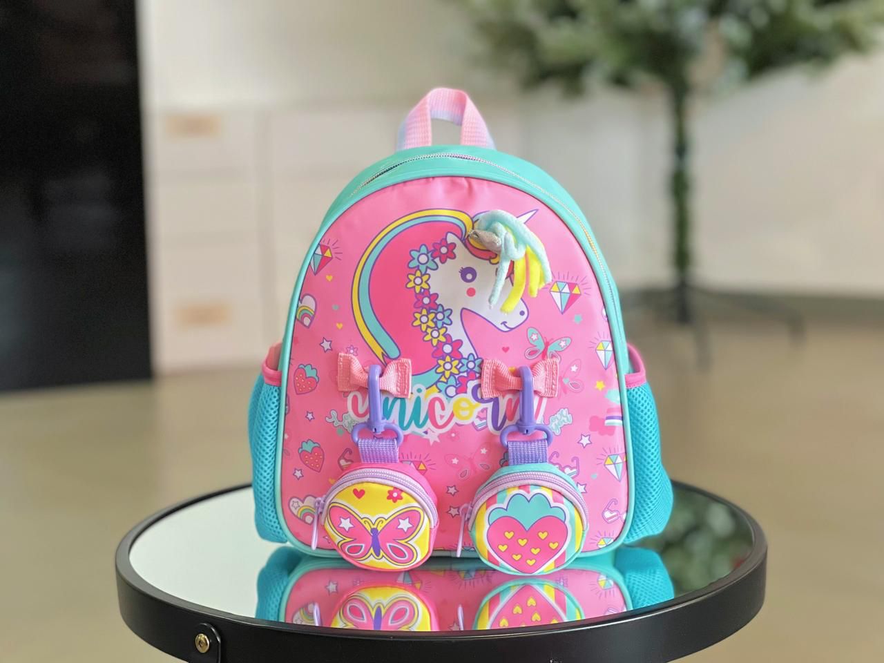 Adorable Mini Backpack with Round Pockets for Little Adventurers! (Available in various styles)