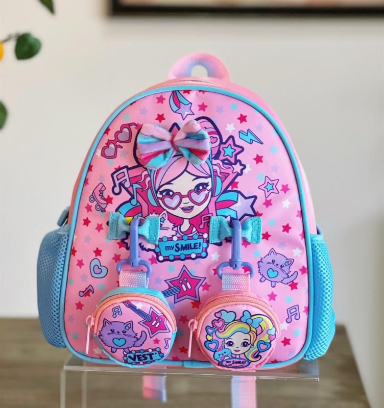 Adorable Mini Backpack with Round Pockets for Little Adventurers! (Available in various styles)