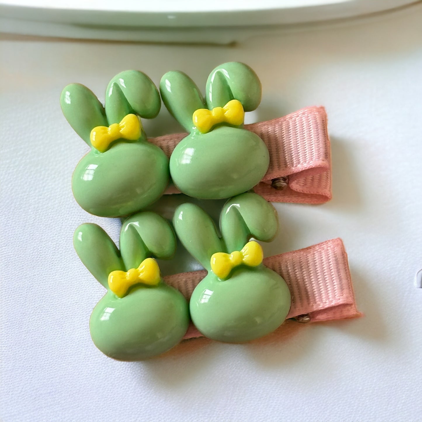 Happy Hair Days: Cute Bunny Hair Clips available in different colors