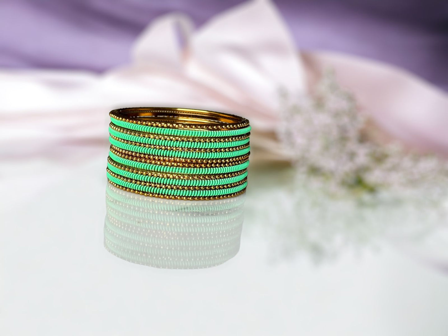 Color Clash Chic: Bangle Set