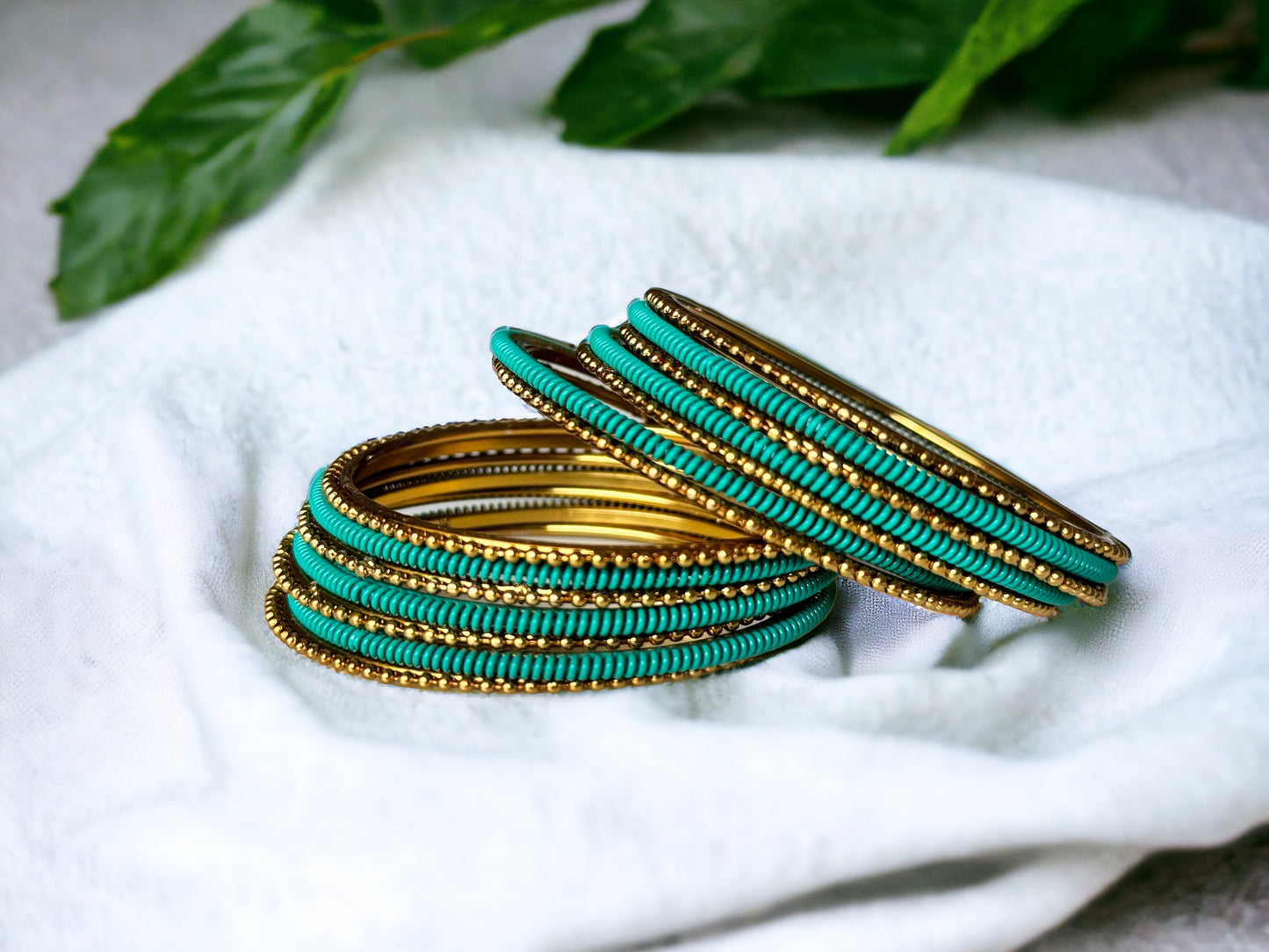 Color Clash Chic: Bangle Set