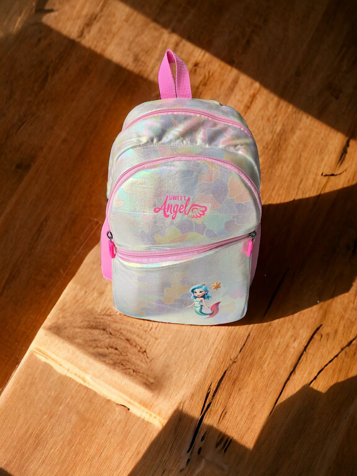 Sparkling Magical Backpack -pink and sea green colors available (14")