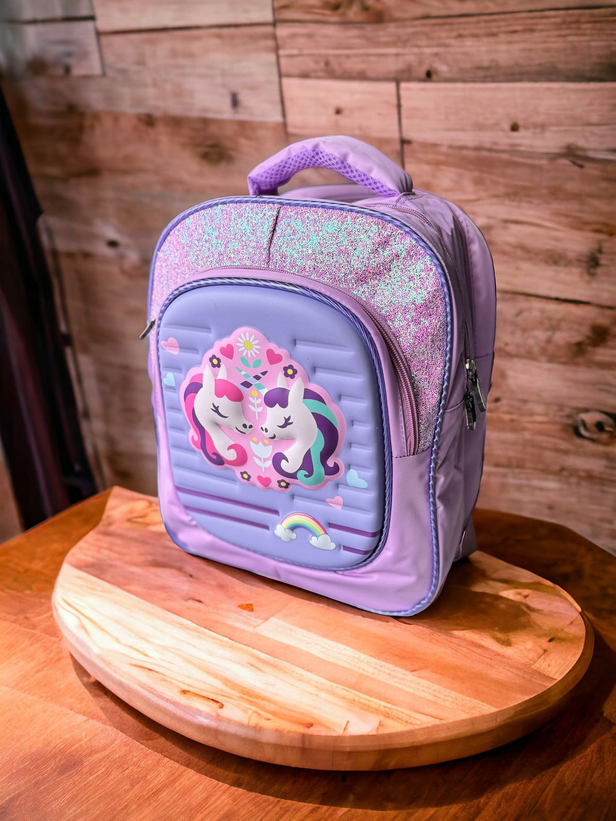 Unleash Your Inner Magic with the Sparkly Unicorn Backpack! (Available in two colors - 14")