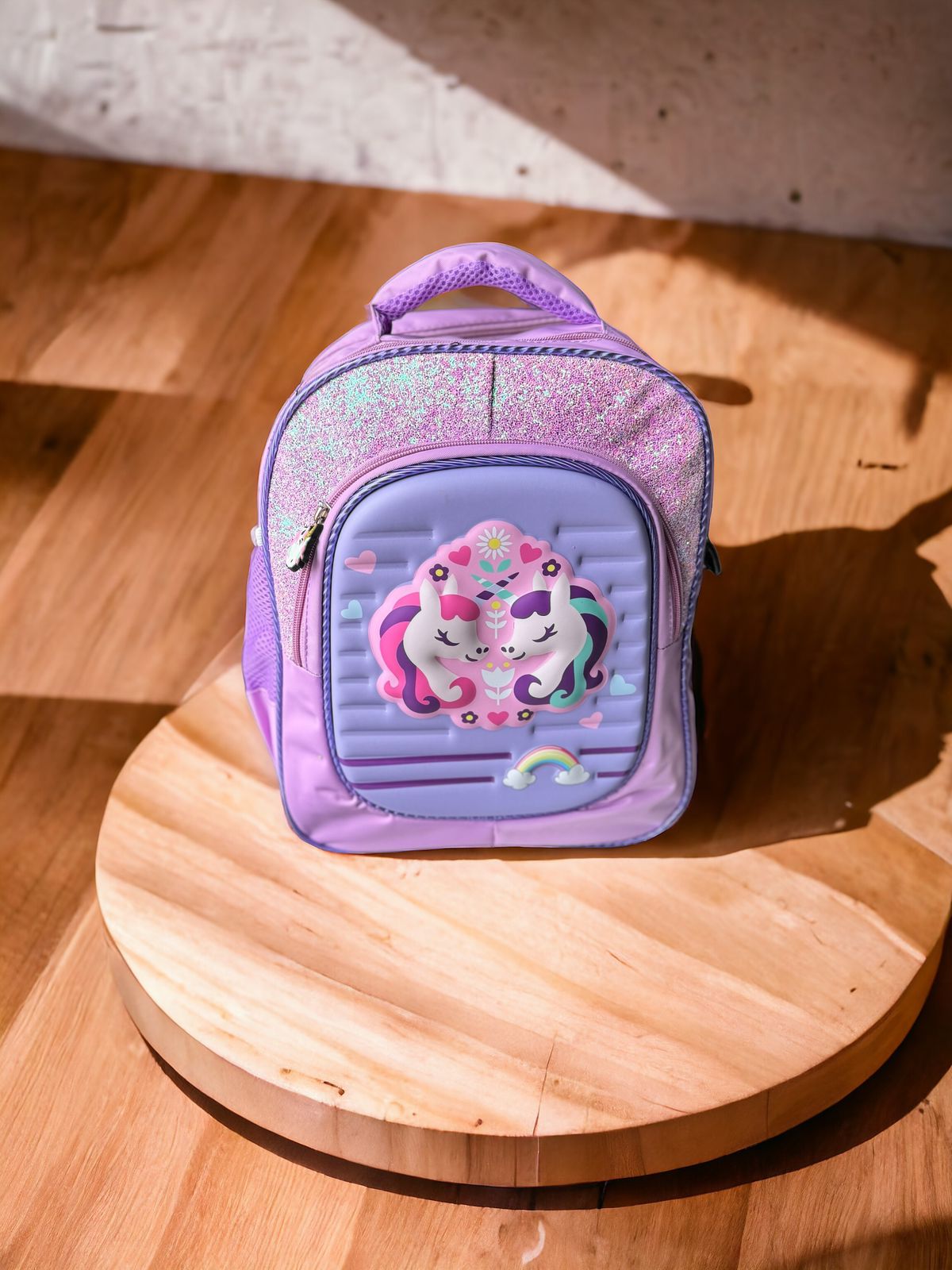 Unleash Your Inner Magic with the Sparkly Unicorn Backpack! (Available in two colors - 14")