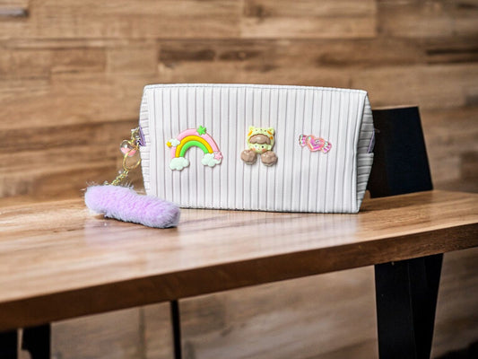 Tames the Glitter Chaos: The Mini Rainbow Organizer! ✨