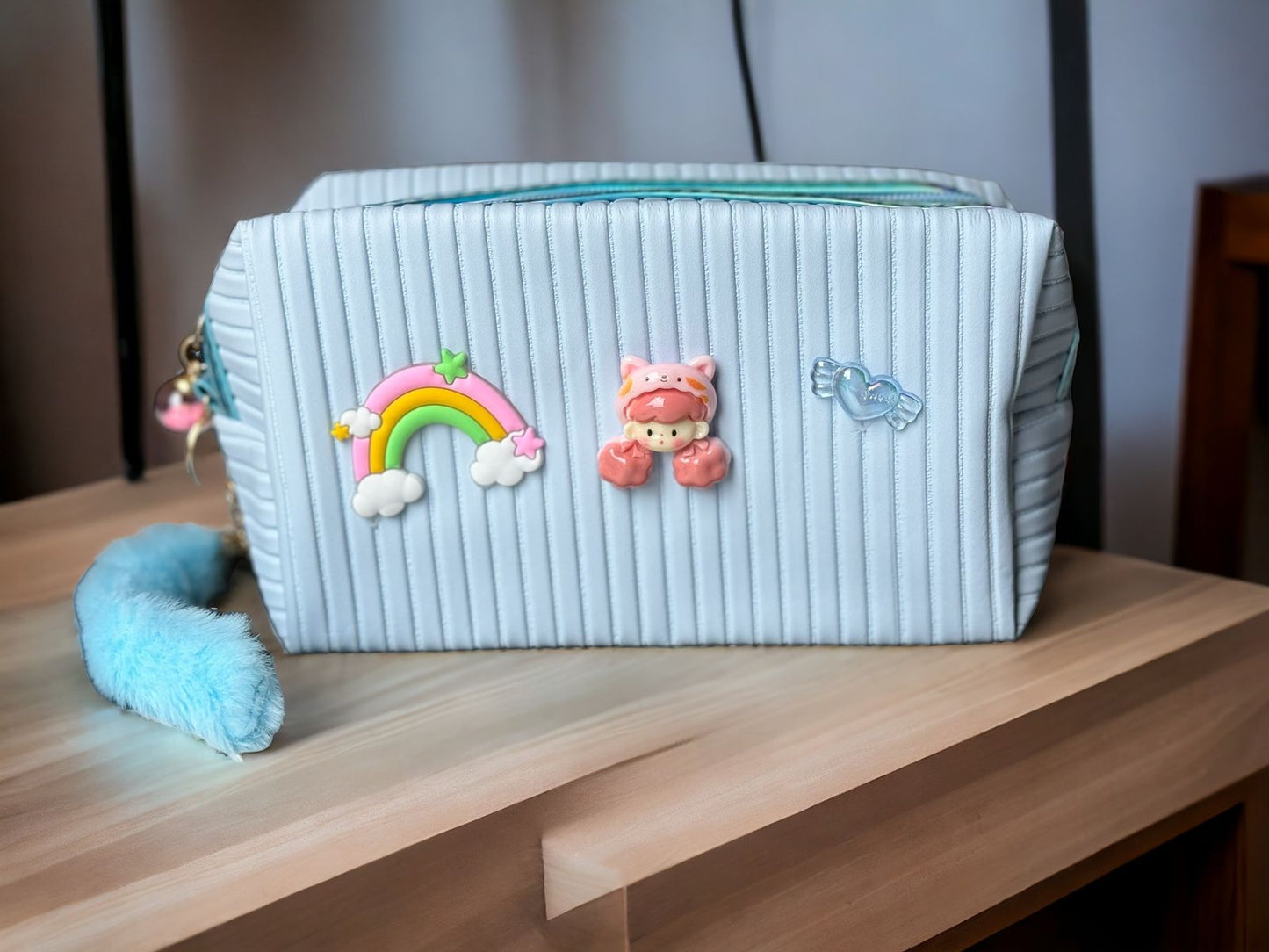 Tames the Glitter Chaos: The Mini Rainbow Organizer! ✨