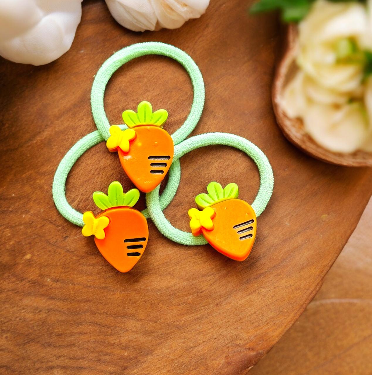 Get Fruity with Fun! Our Adorable Fruit Hair Tie Collection for Kids!