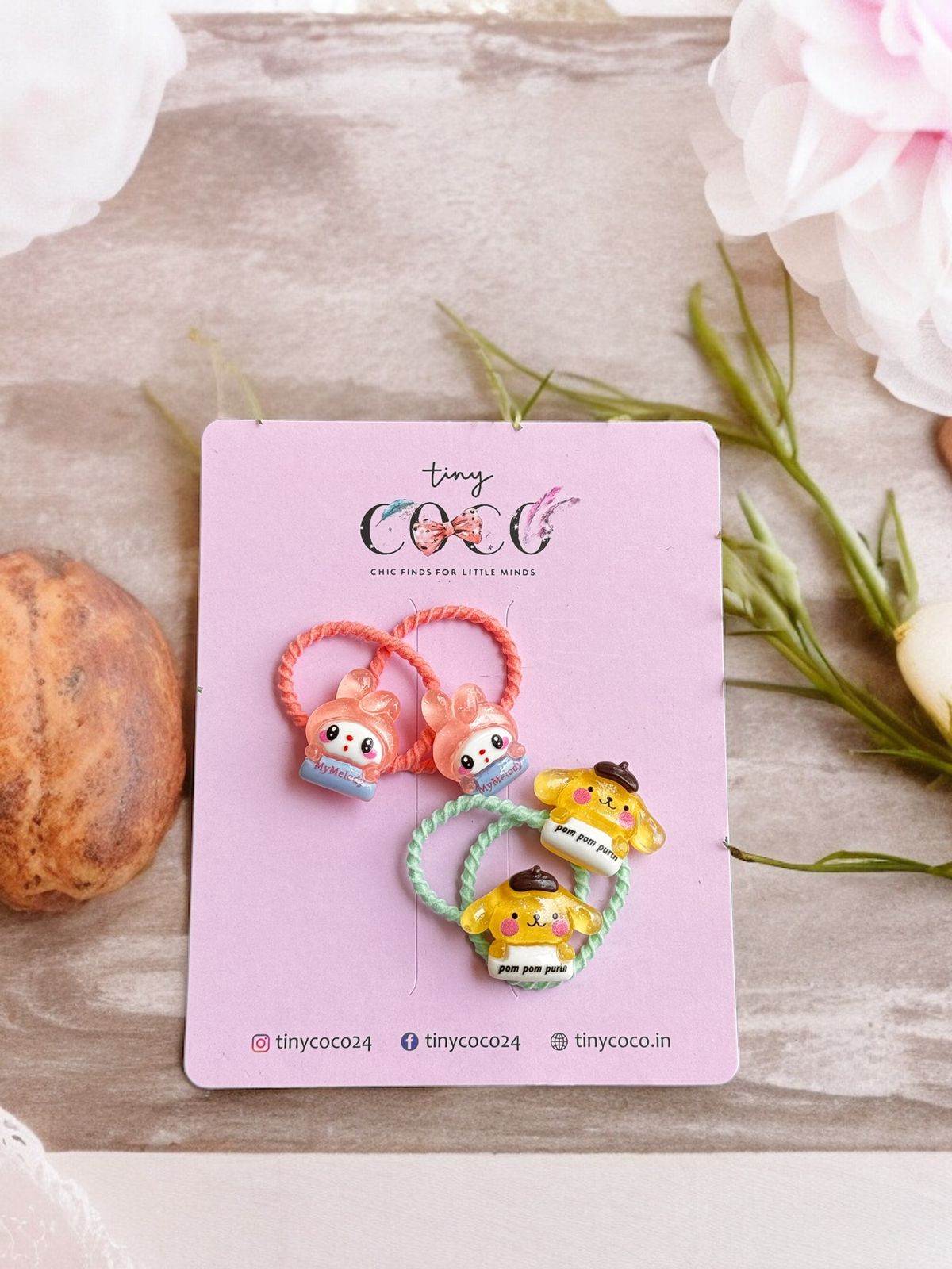 Double the Fun with Our Critter Crew Hair Tie Set!