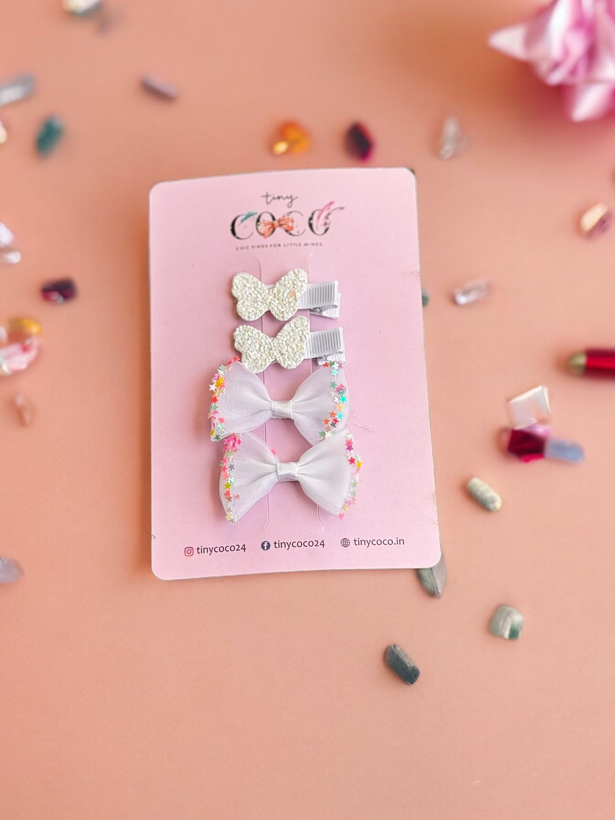 Tiny Coco Hair Pin Party Pack: Adorable Styles for Little Locks