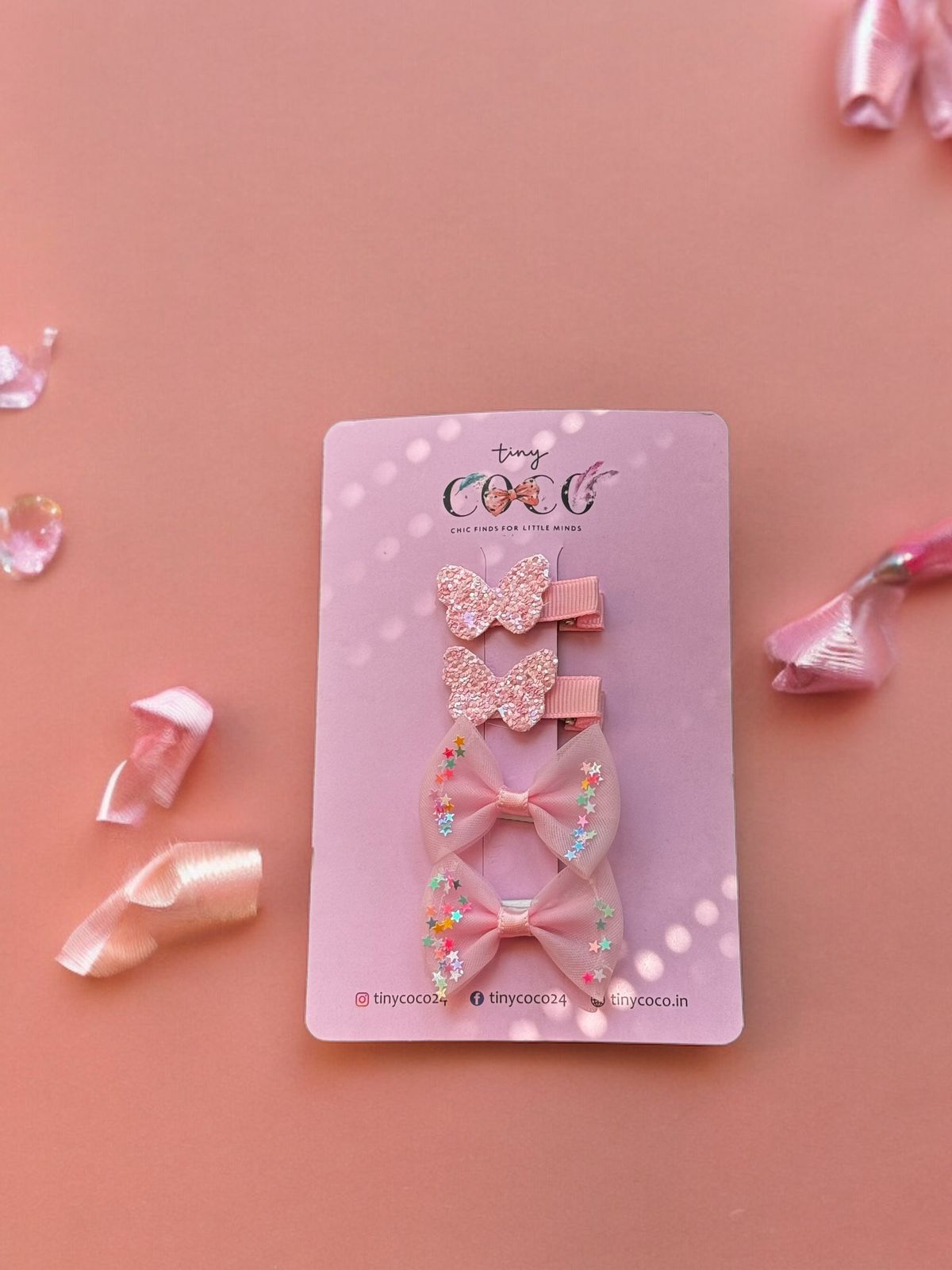 Tiny Coco Hair Pin Party Pack: Adorable Styles for Little Locks