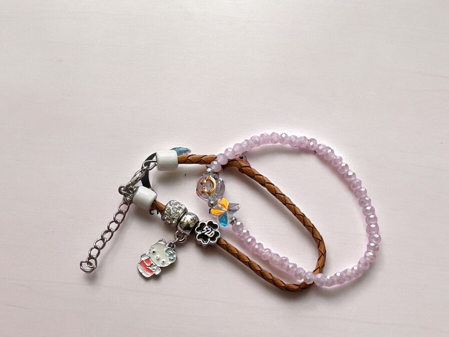 Stack Up the Fun with Our Thread &amp; Bead Charm Bracelets!(Assorted)