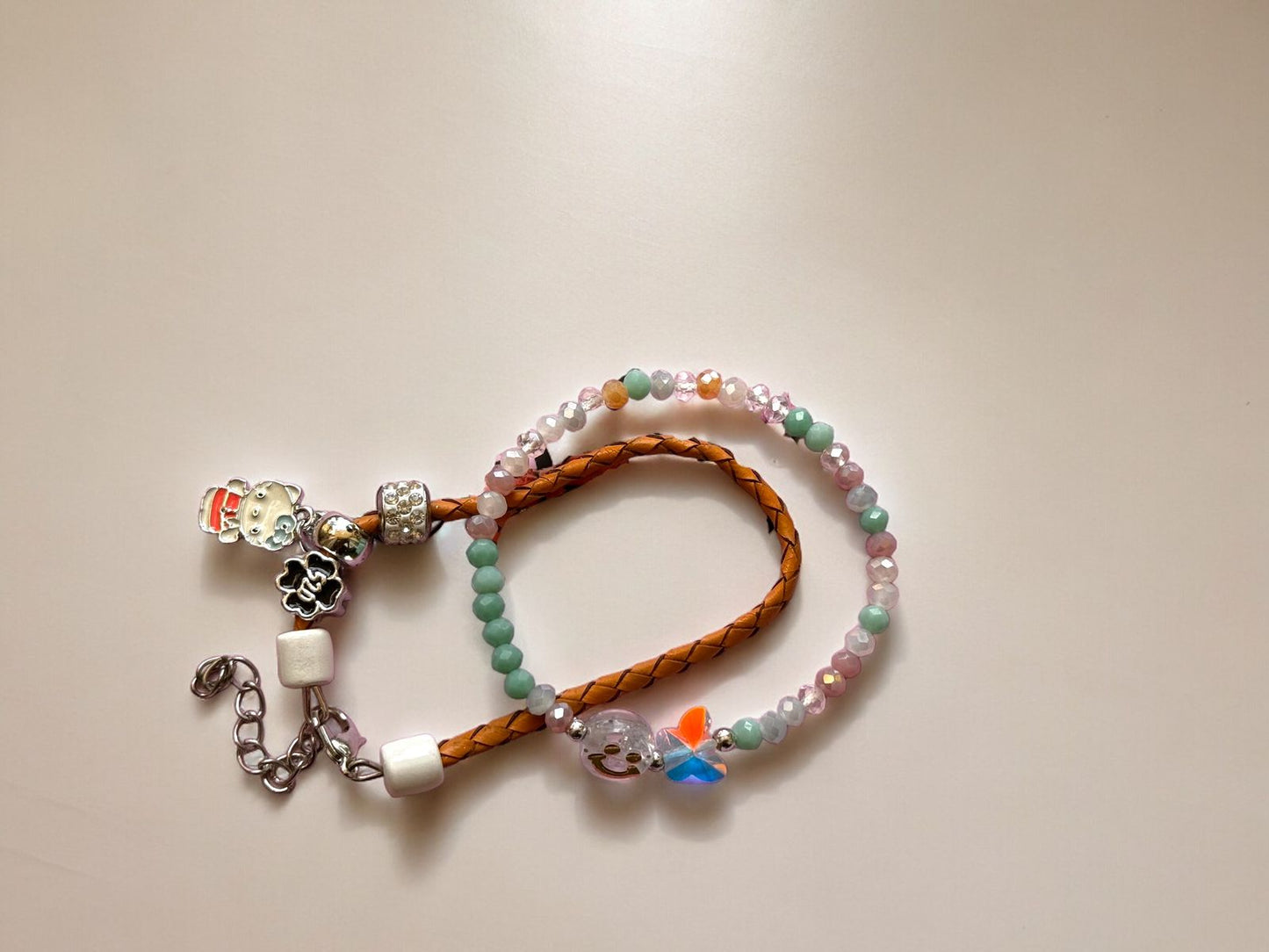 Stack Up the Fun with Our Thread &amp; Bead Charm Bracelets!(Assorted)