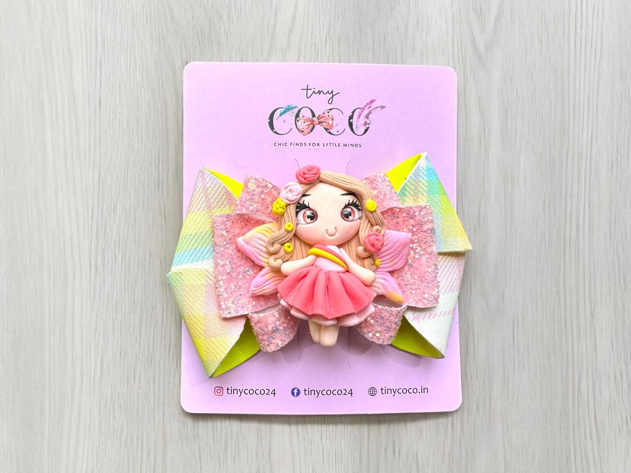 Dazzling Doll Delight Bow pin