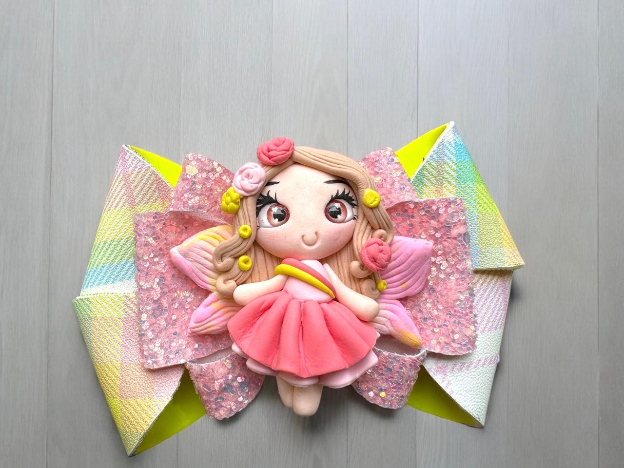 Dazzling Doll Delight Bow pin