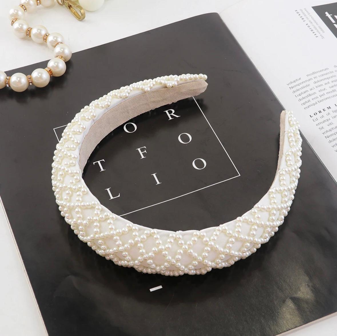 Pearl Headband - A Touch of Class for Every Outfit!