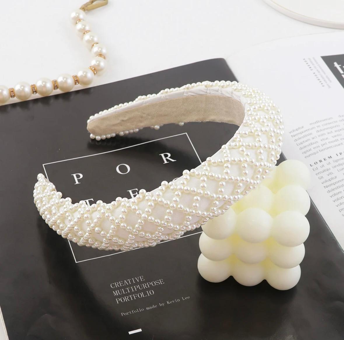 Pearl Headband - A Touch of Class for Every Outfit!