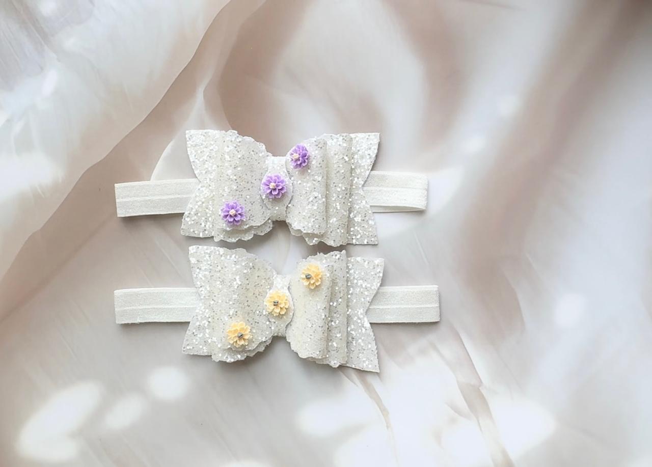 Blossom with Beauty: Handmade Mulberry Flower Baby Bands