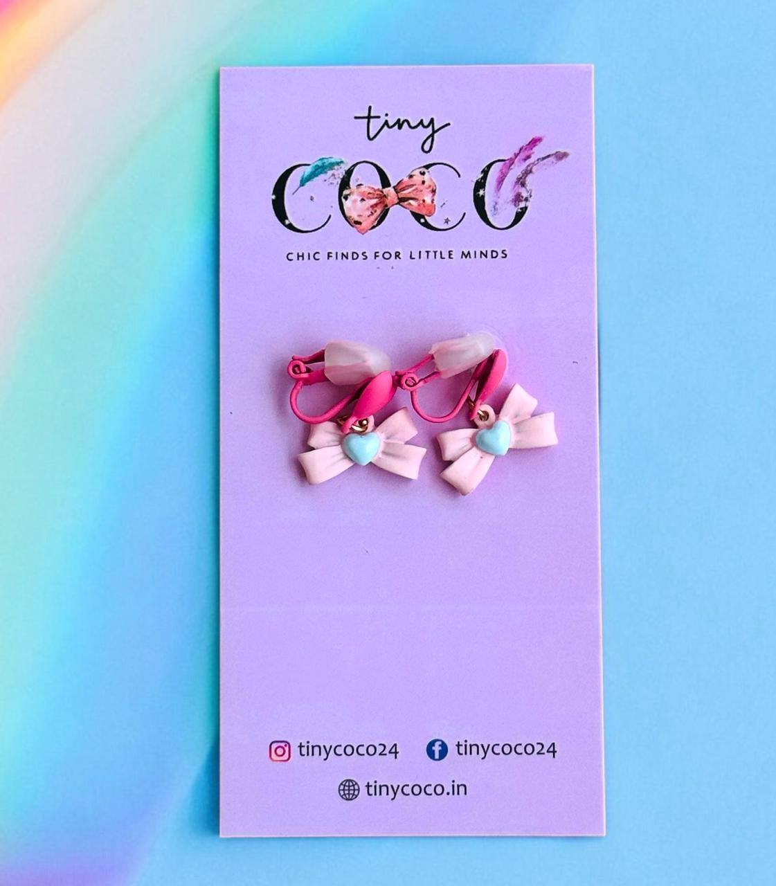 The Fun Ears Arrive with Clip-On Charm Dangling Earrings!