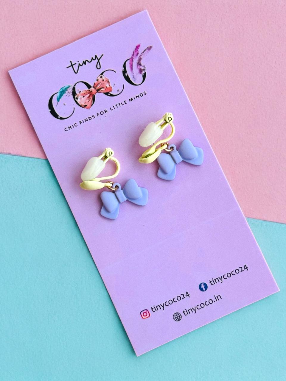 The Fun Ears Arrive with Clip-On Charm Dangling Earrings!