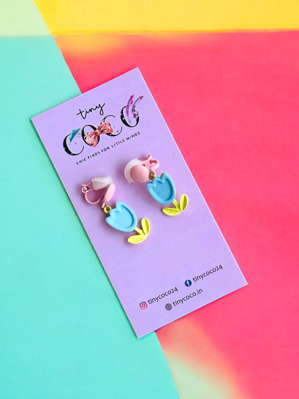 The Fun Ears Arrive with Clip-On Charm Dangling Earrings!