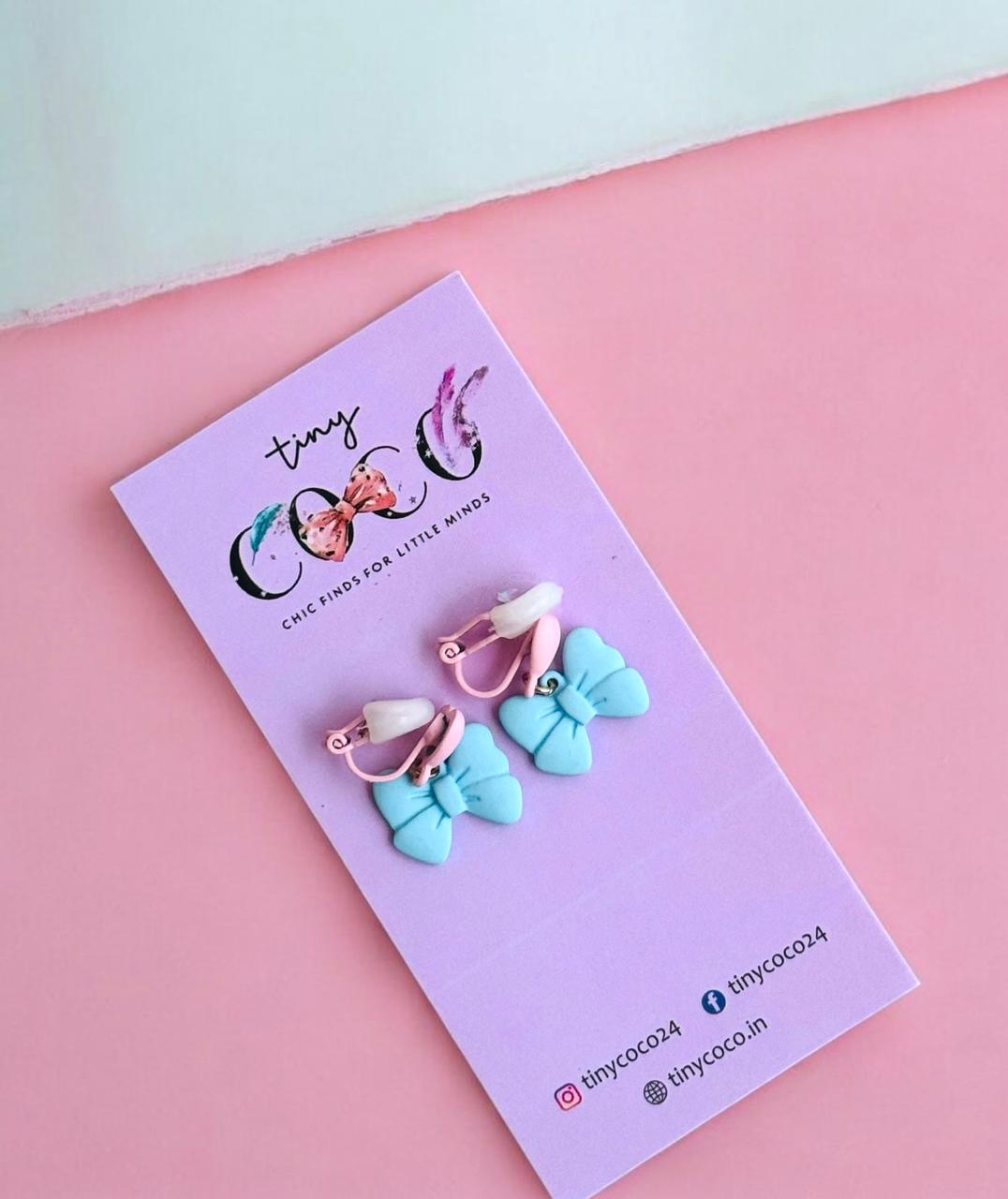 The Fun Ears Arrive with Clip-On Charm Dangling Earrings!