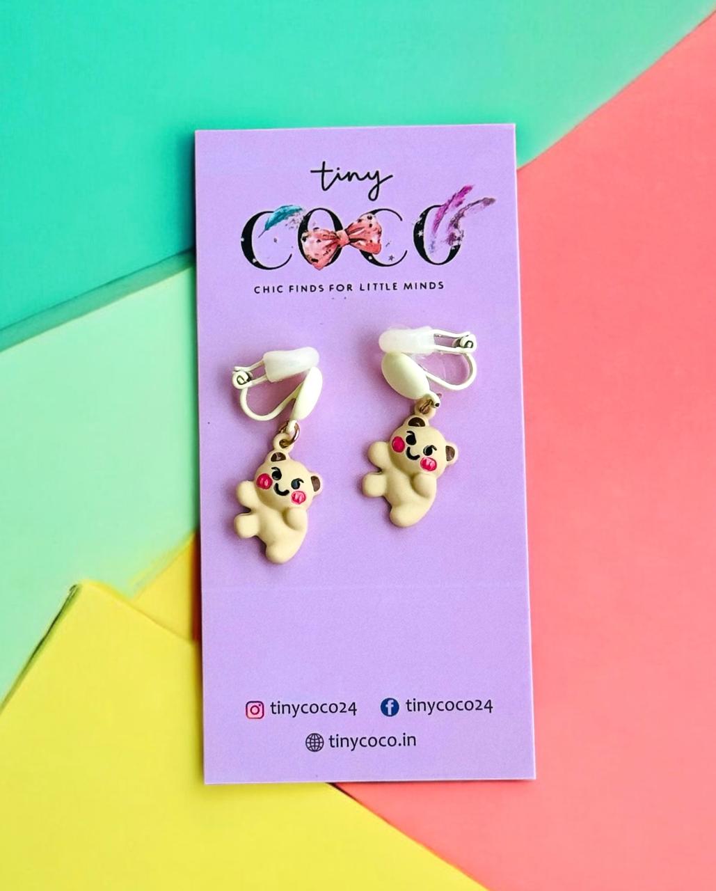 The Fun Ears Arrive with Clip-On Charm Dangling Earrings!