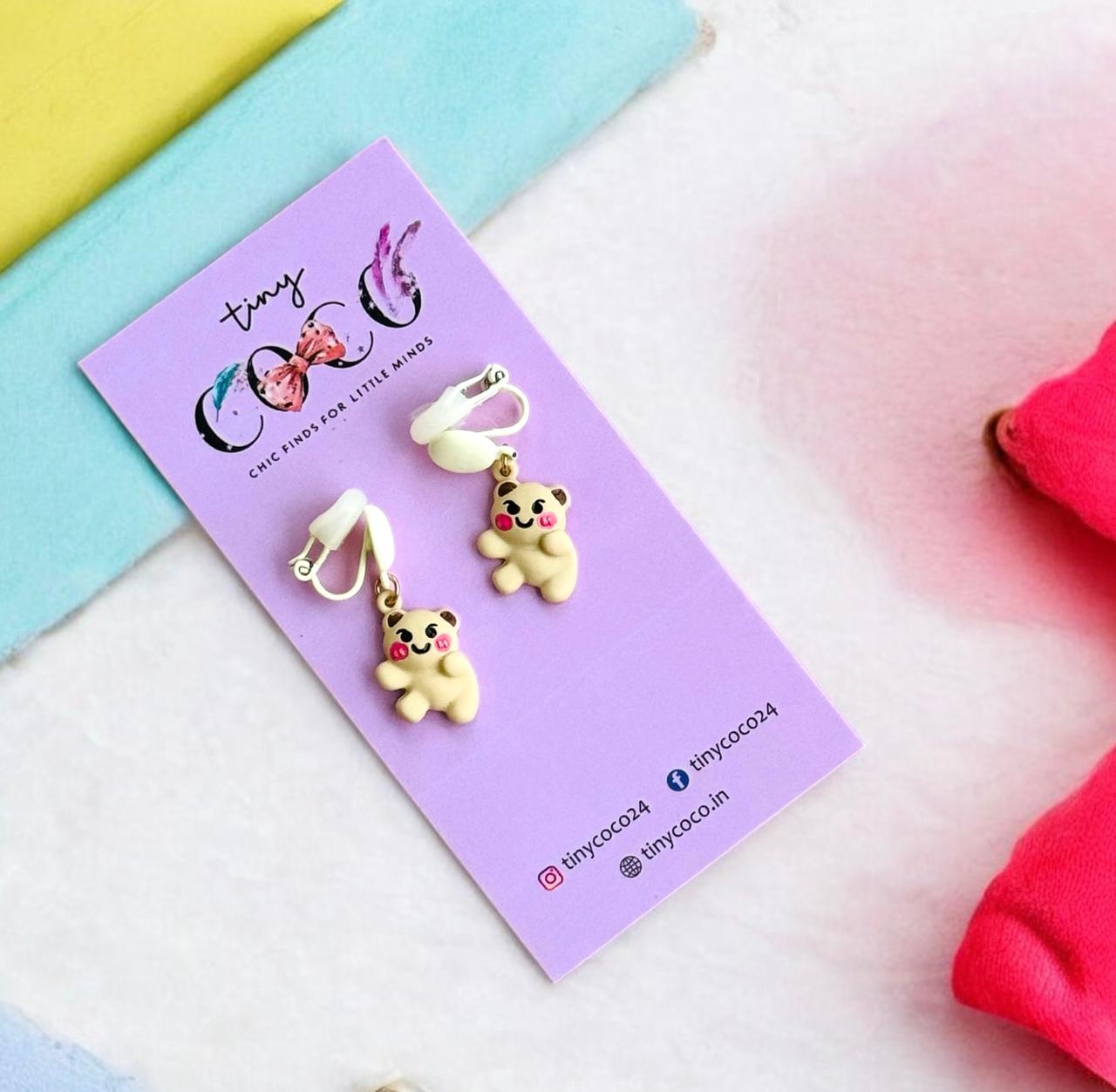 The Fun Ears Arrive with Clip-On Charm Dangling Earrings!