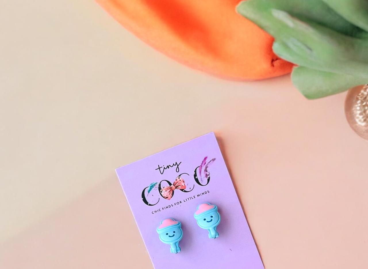 Clip-On Charm Earrings