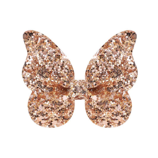 Rosy Wings Hair Clip