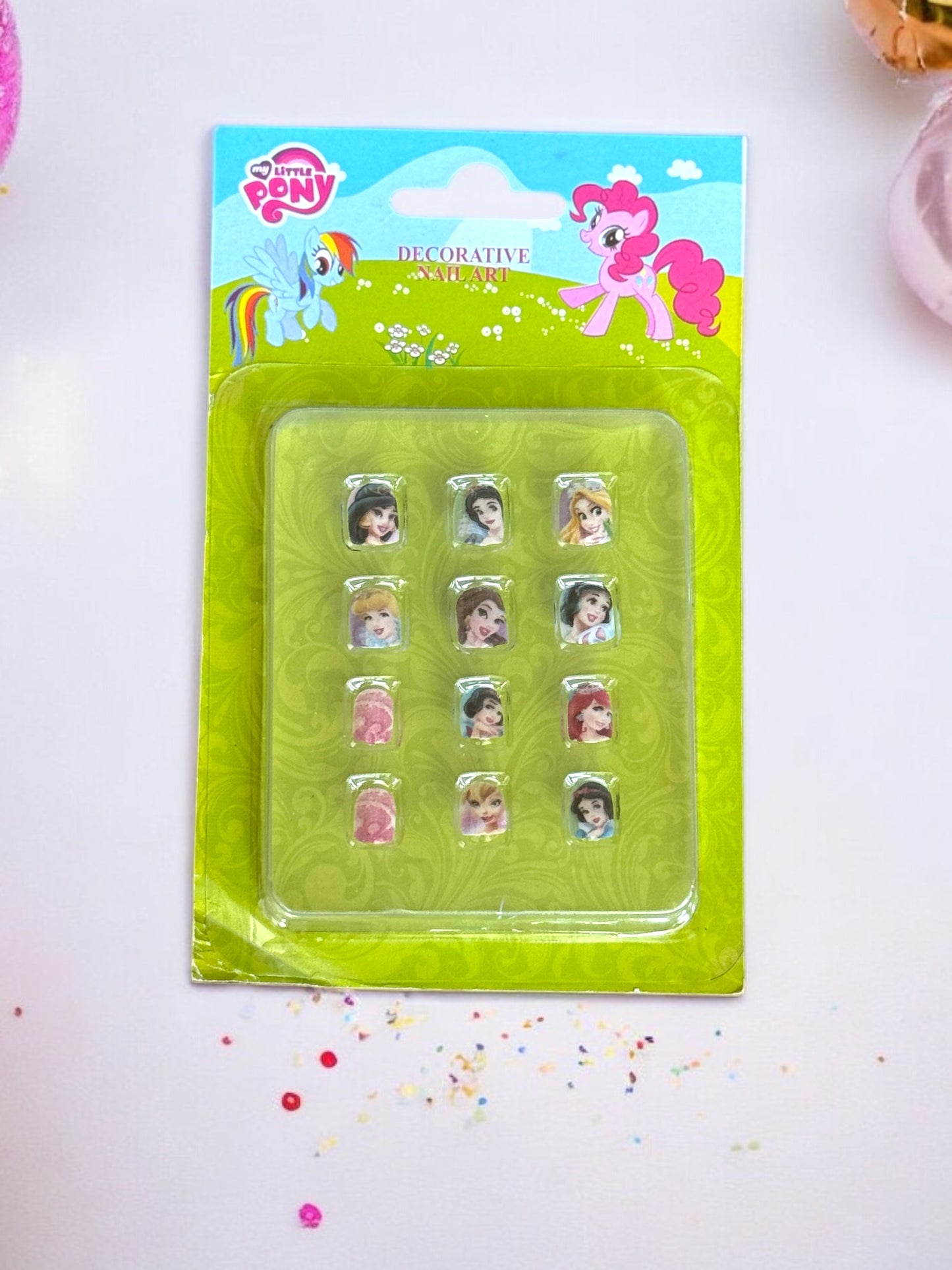 Character Stick-On Nail Variety Pack (for Kids)