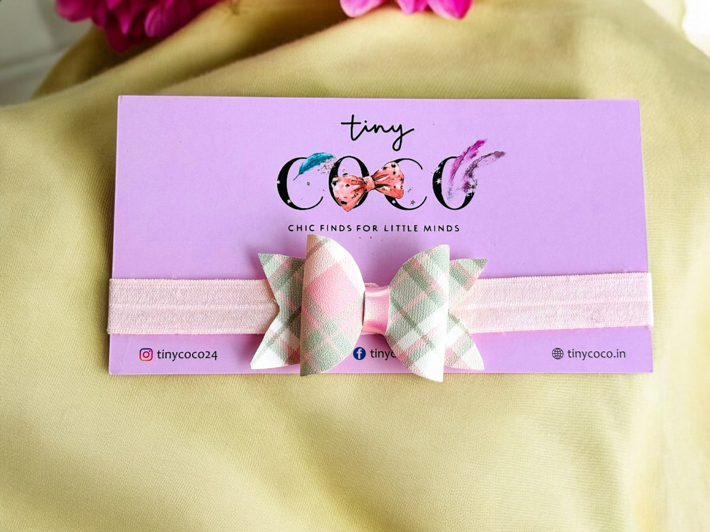 Soft & Sweet Bow Baby Headband