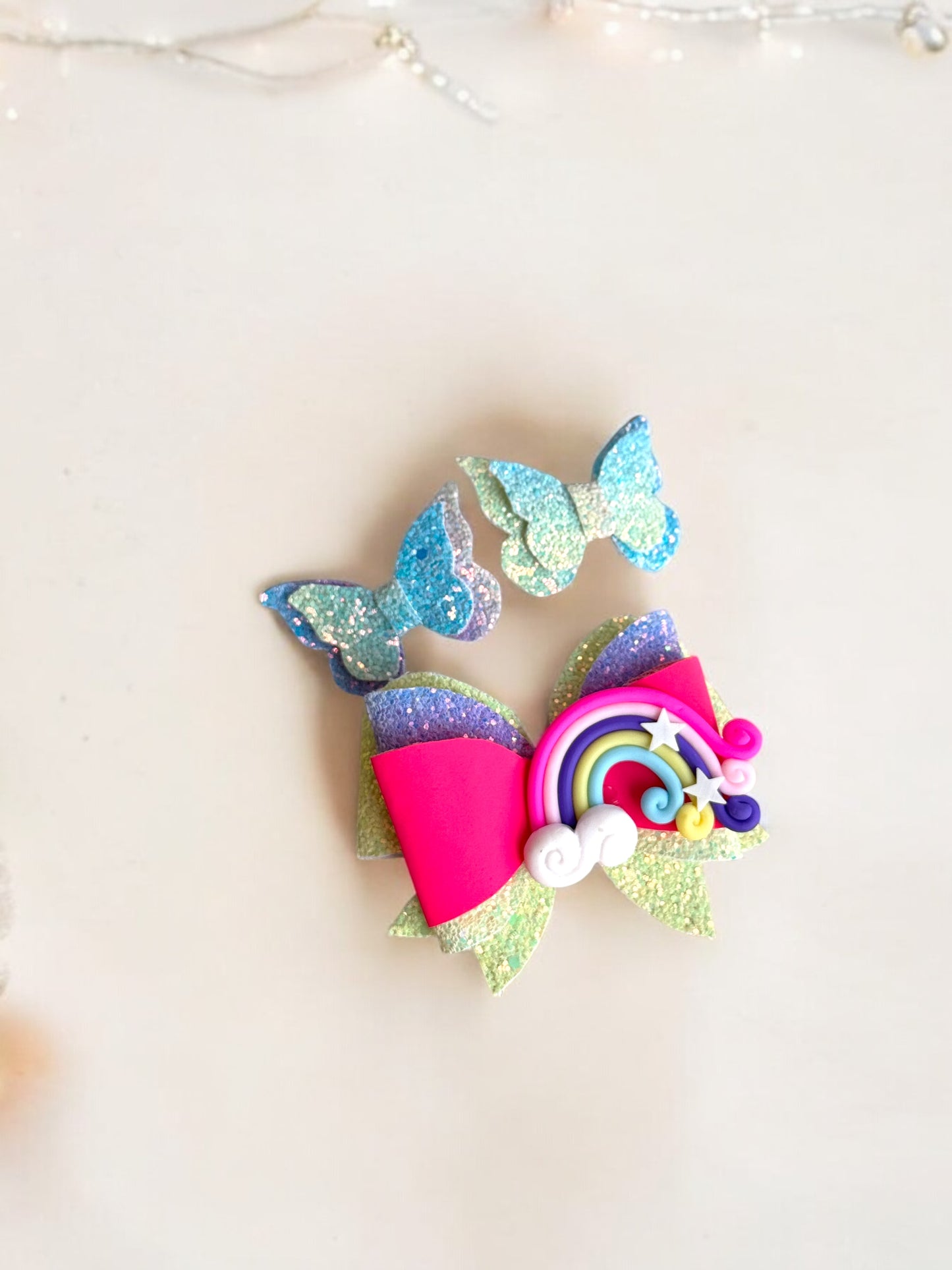 Rainbow Magic Hair Clips Set