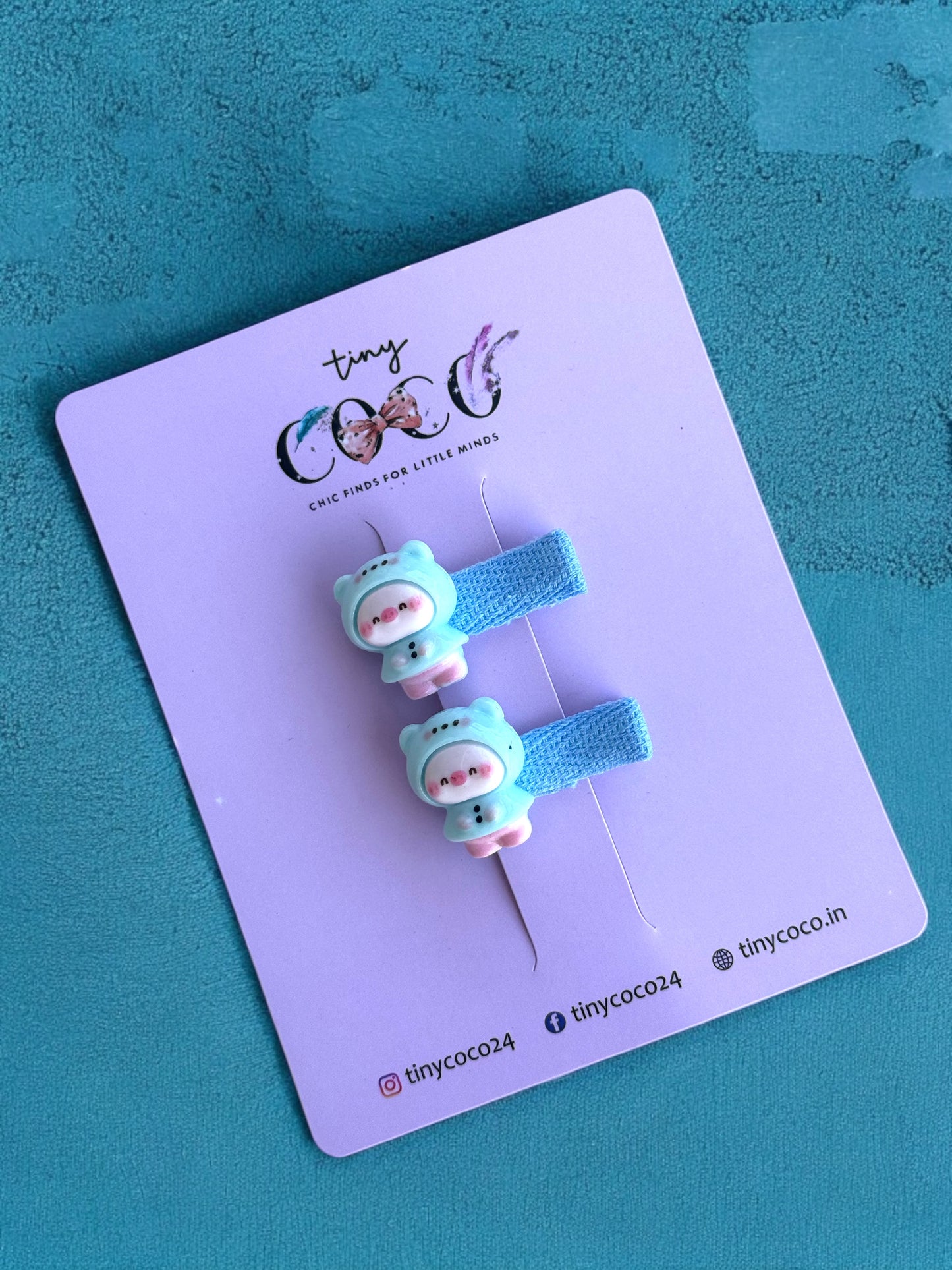 Character Hair Clips