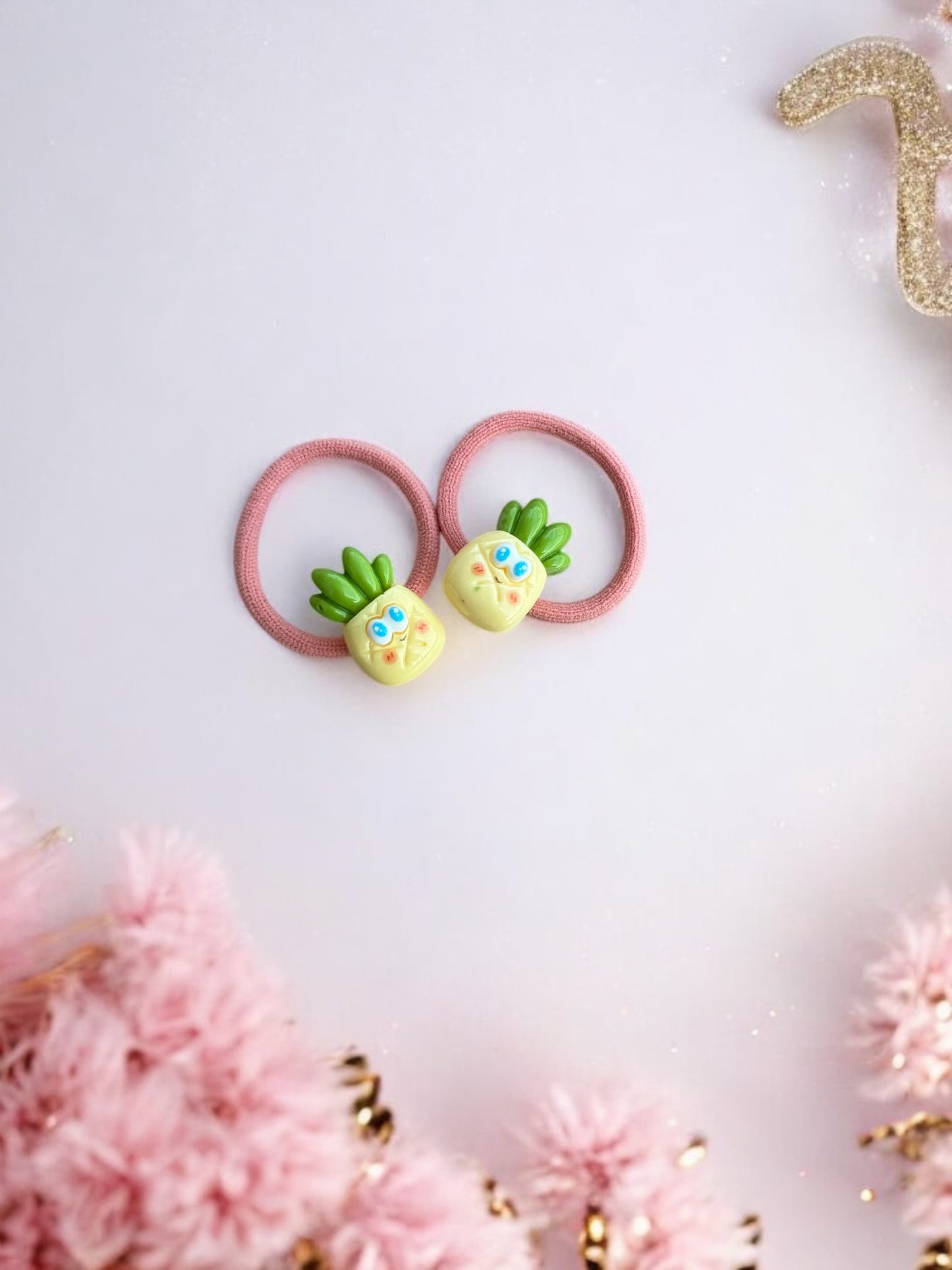 Double the Fun with Our Fruity Fun Hair Tie Pairs!