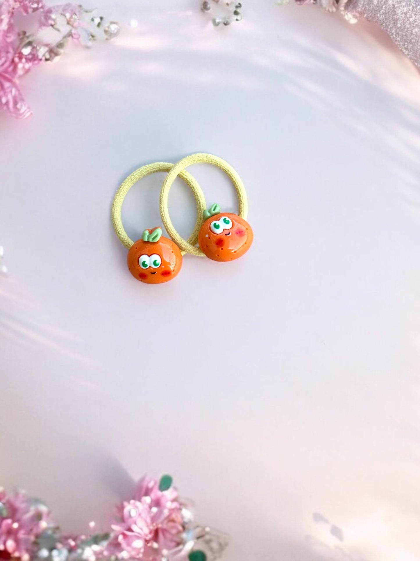 Double the Fun with Our Fruity Fun Hair Tie Pairs!