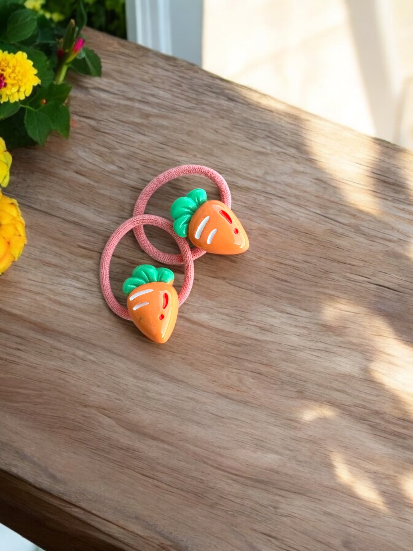 Double the Fun with Our Fruity Fun Hair Tie Pairs!