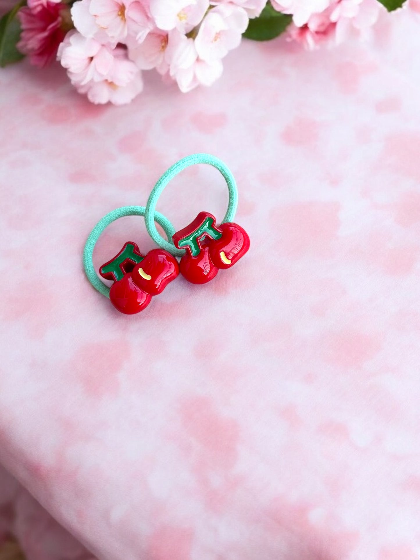 Double the Fun with Our Fruity Fun Hair Tie Pairs!