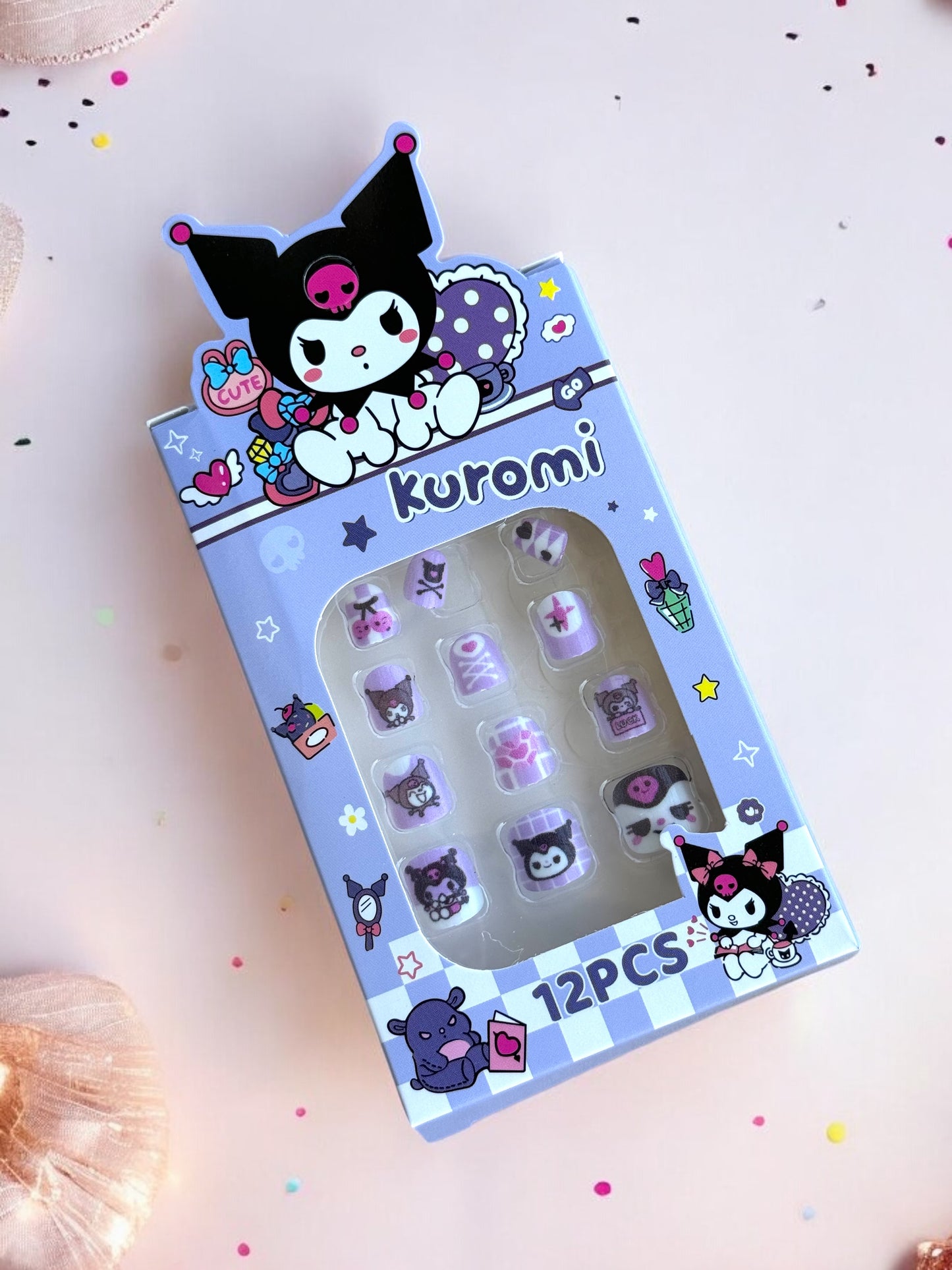 Character Stick-On Nail Variety Pack (for Kids)