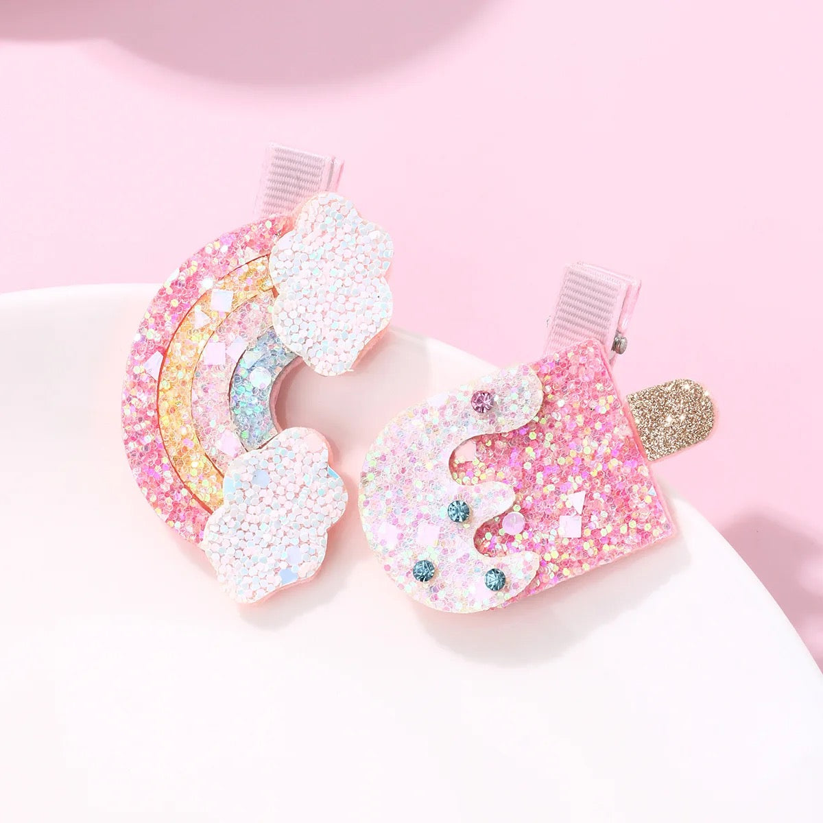 Sparkly Sweet Treats Hair Clip Set