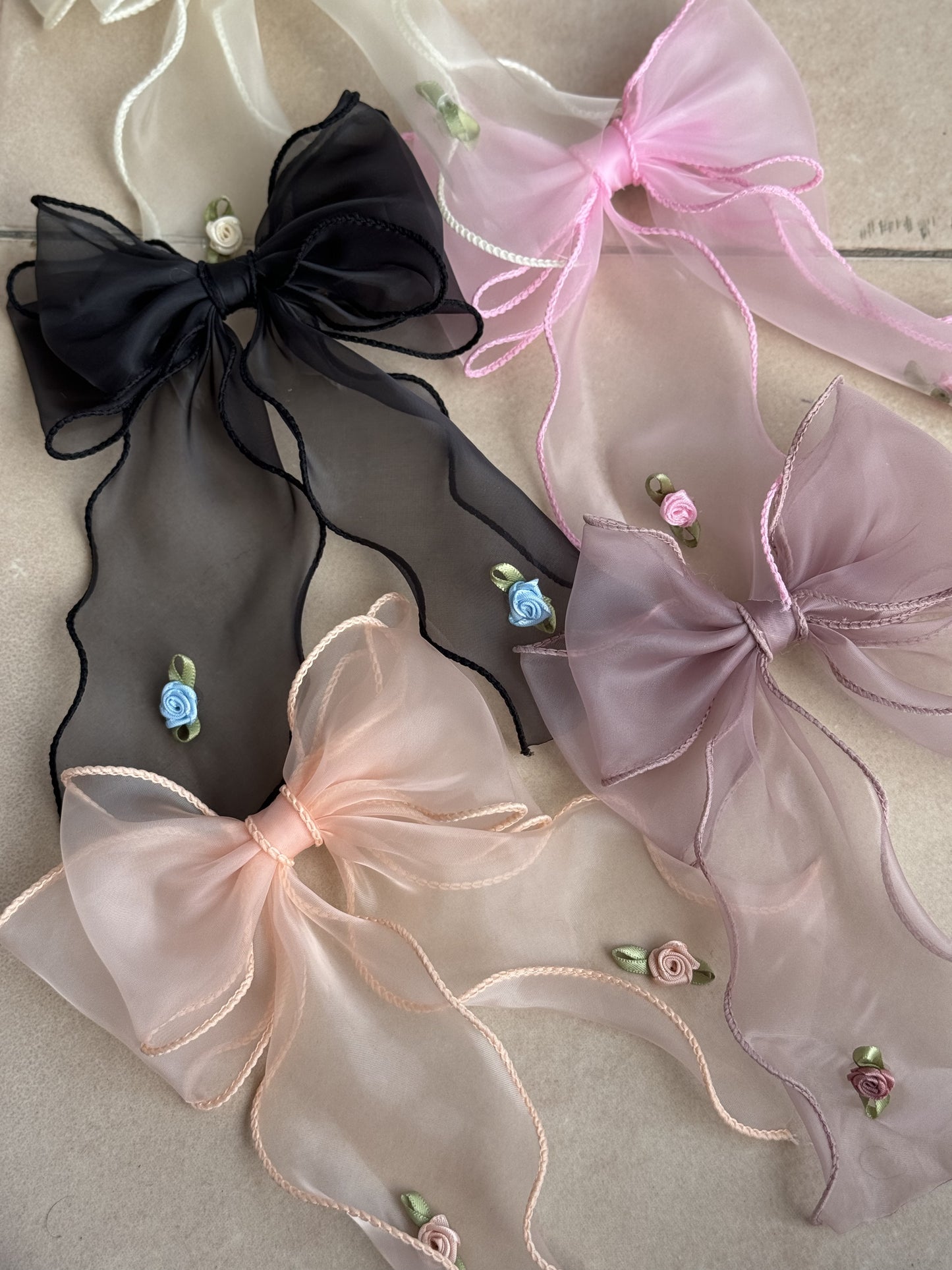 Sheer Sweetness Bows