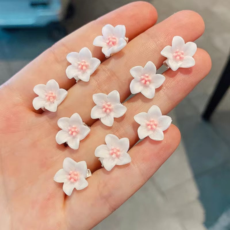 Tiny Bloom Hair Clips for Babies and Toddlers (Set of 5)