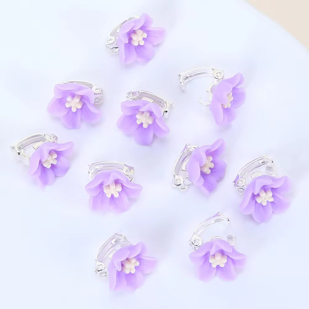 Tiny Bloom Hair Clips for Babies and Toddlers (Set of 5)