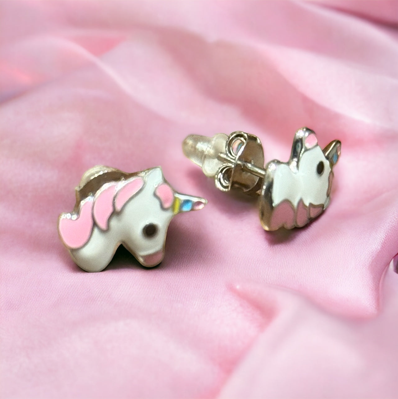 Unicorn Silver Earings