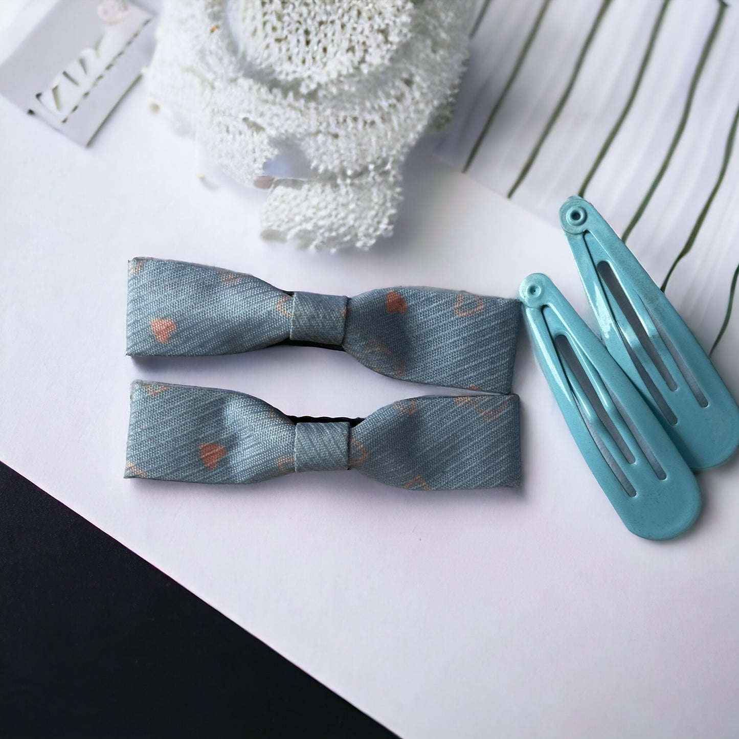 Double the Fun: Hair Clip and Hair Pin Set