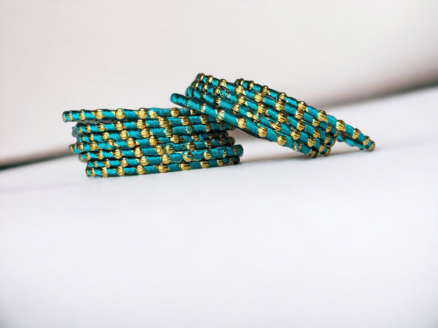 Colorful Thread Bangles