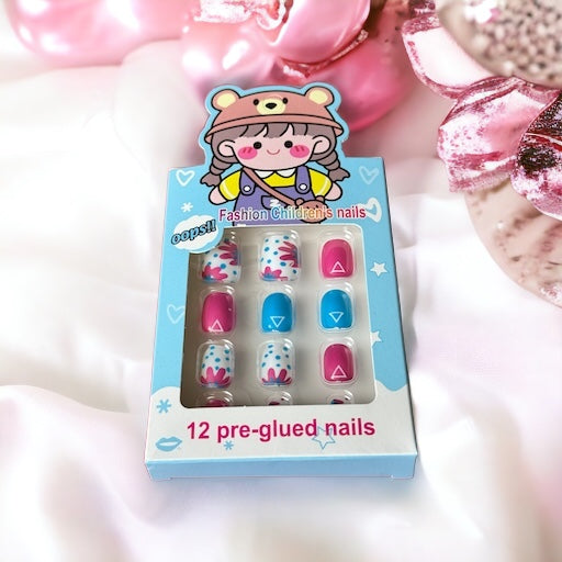 Sparkle and Shine in Seconds: Pre-Glued Nails