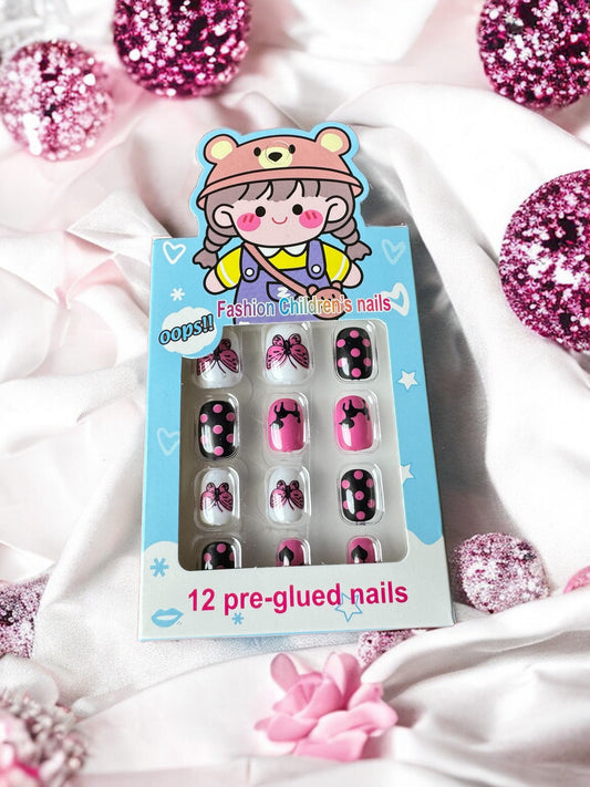 Sparkle and Shine in Seconds: Pre-Glued Nails