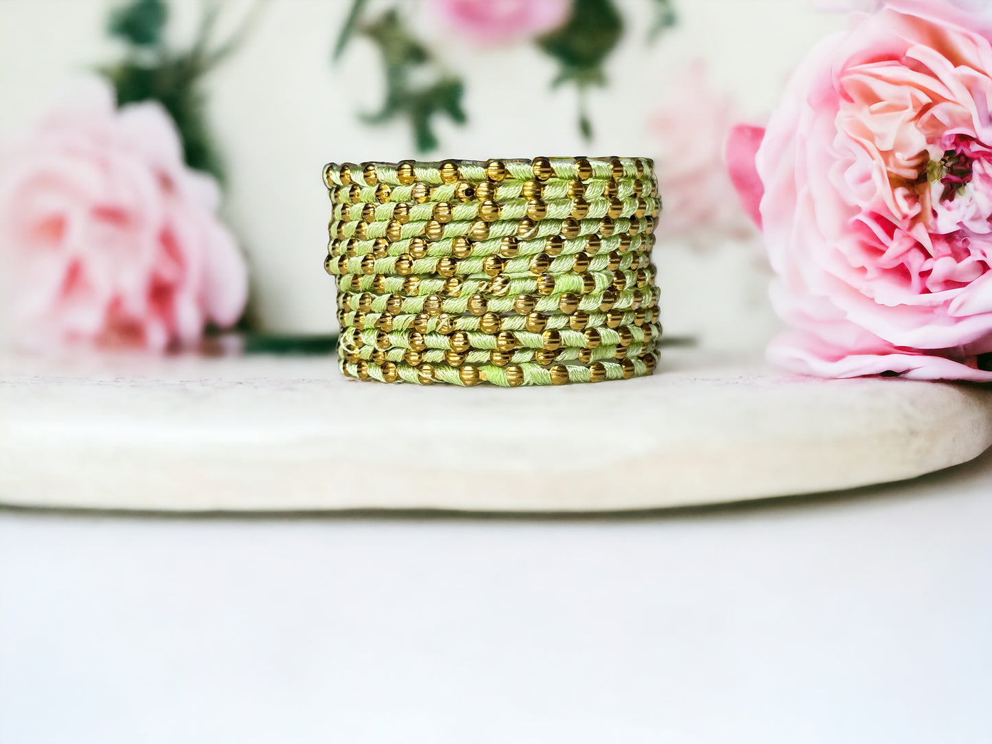 Colorful Thread Bangles