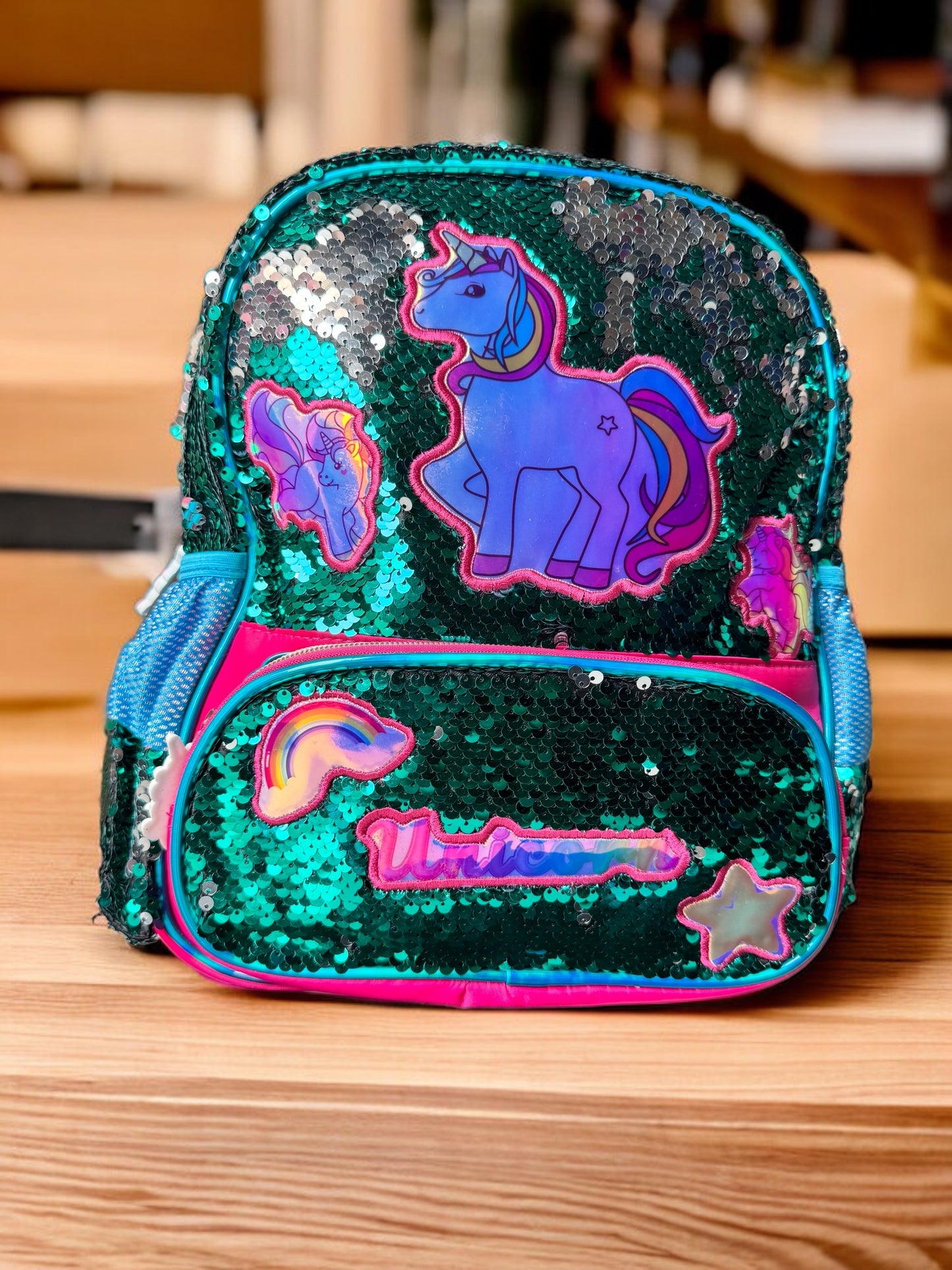 DOLL Surprise! Sequin Fun Backpack for Kids (Available in 3 different color & style - 12")