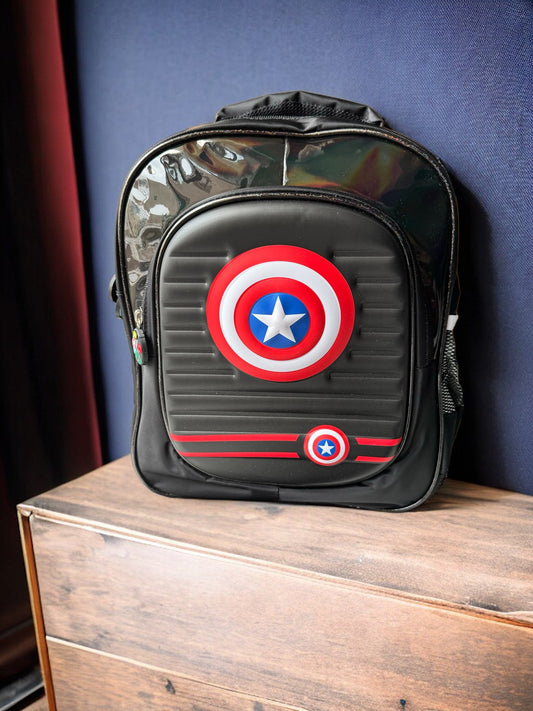 Avenging Style: Captain America Shield Backpack (14")